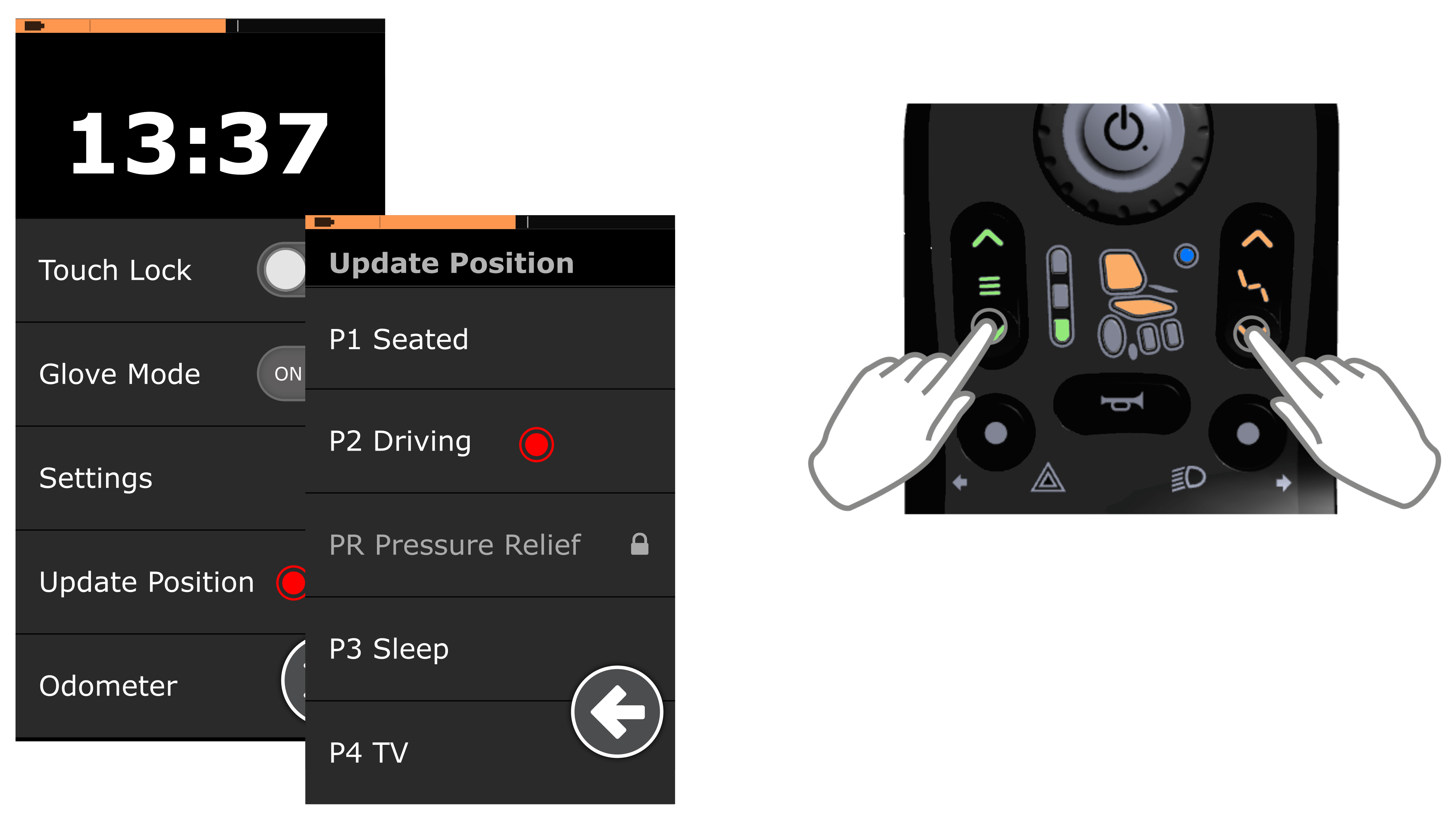 Sit Smarter With Linx Memory Positions Dynamic Controls - Premium Gradient Photo Gallery - Ultra HD